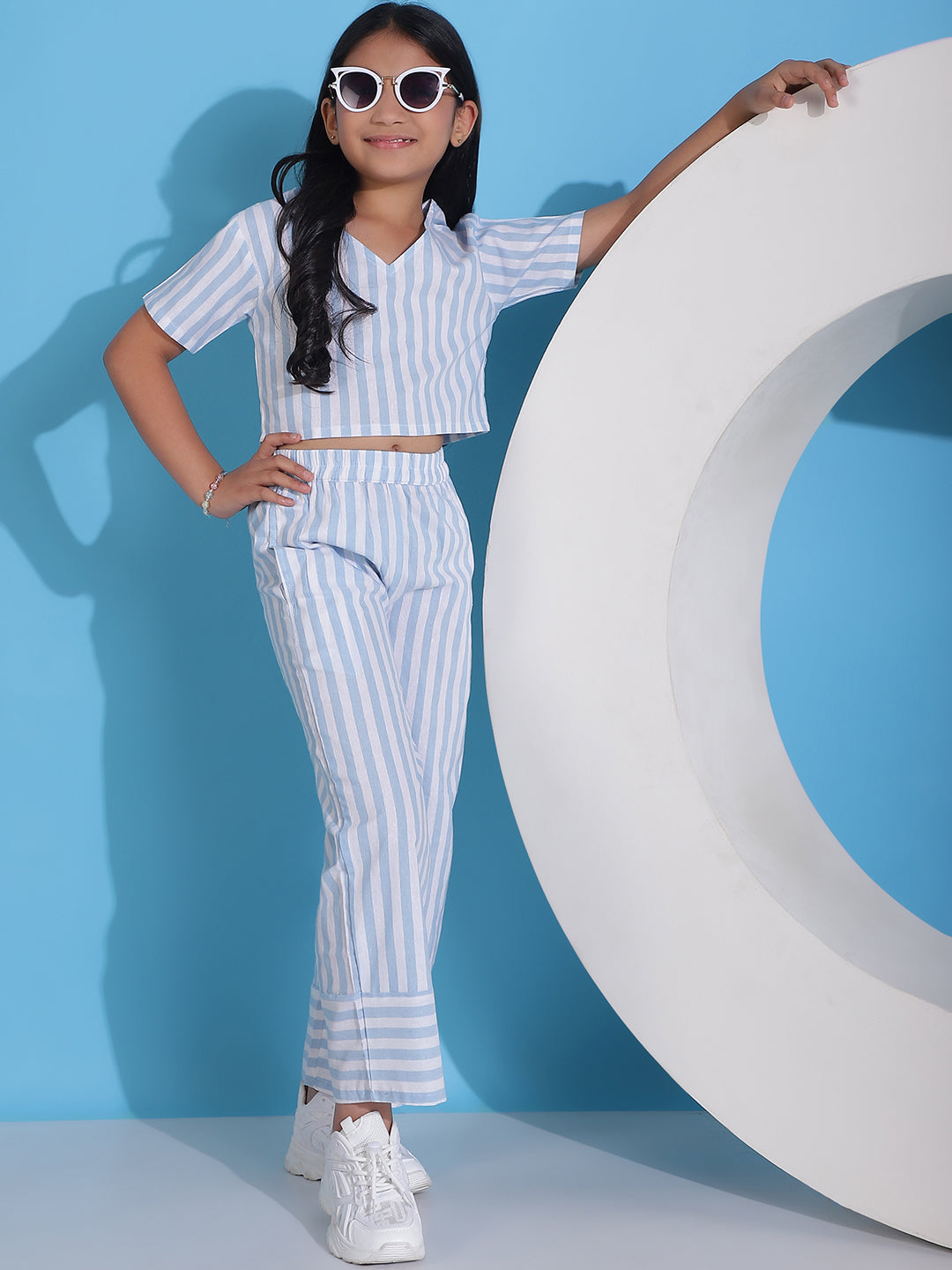 Blue & White