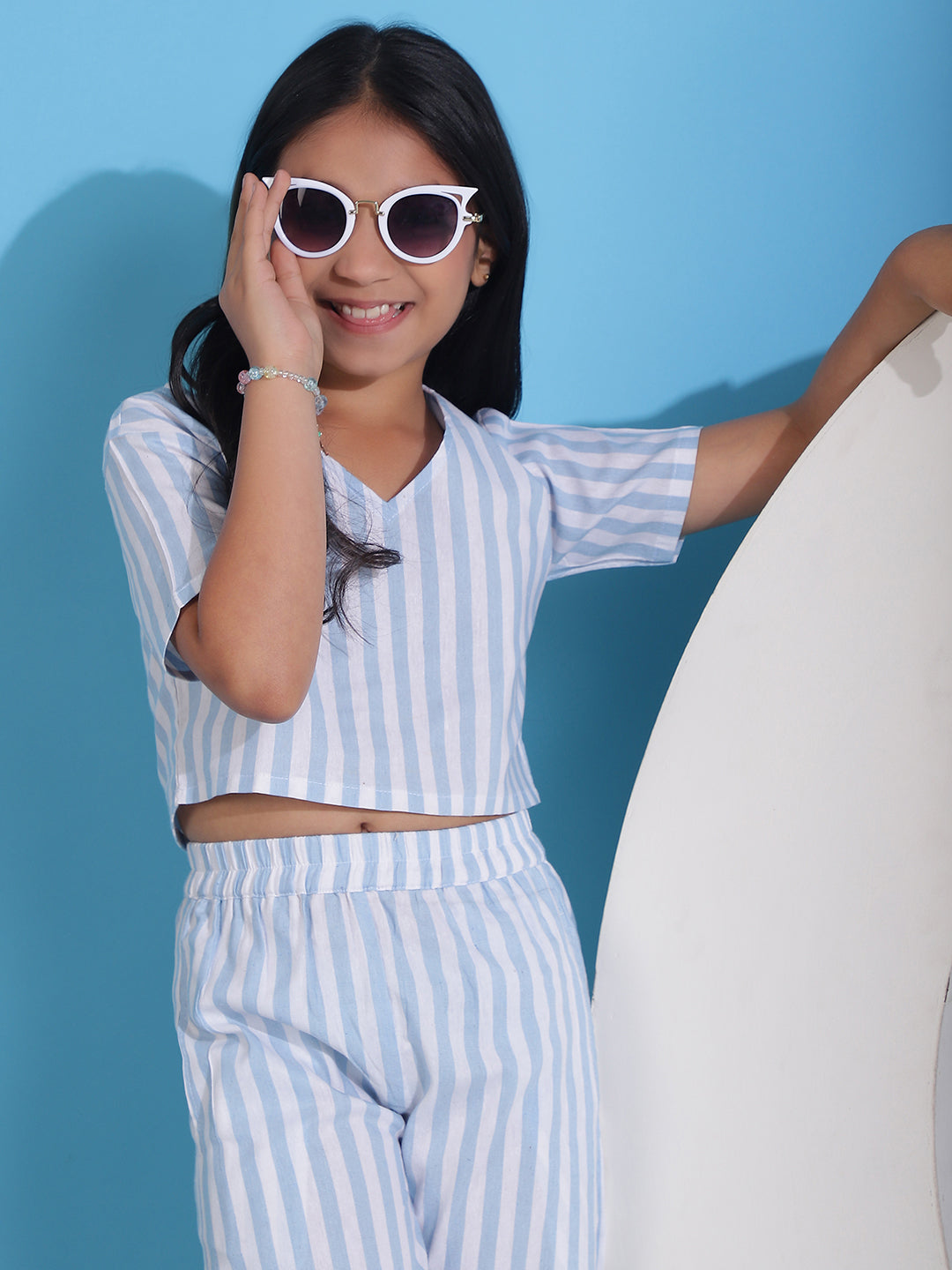 Blue & White