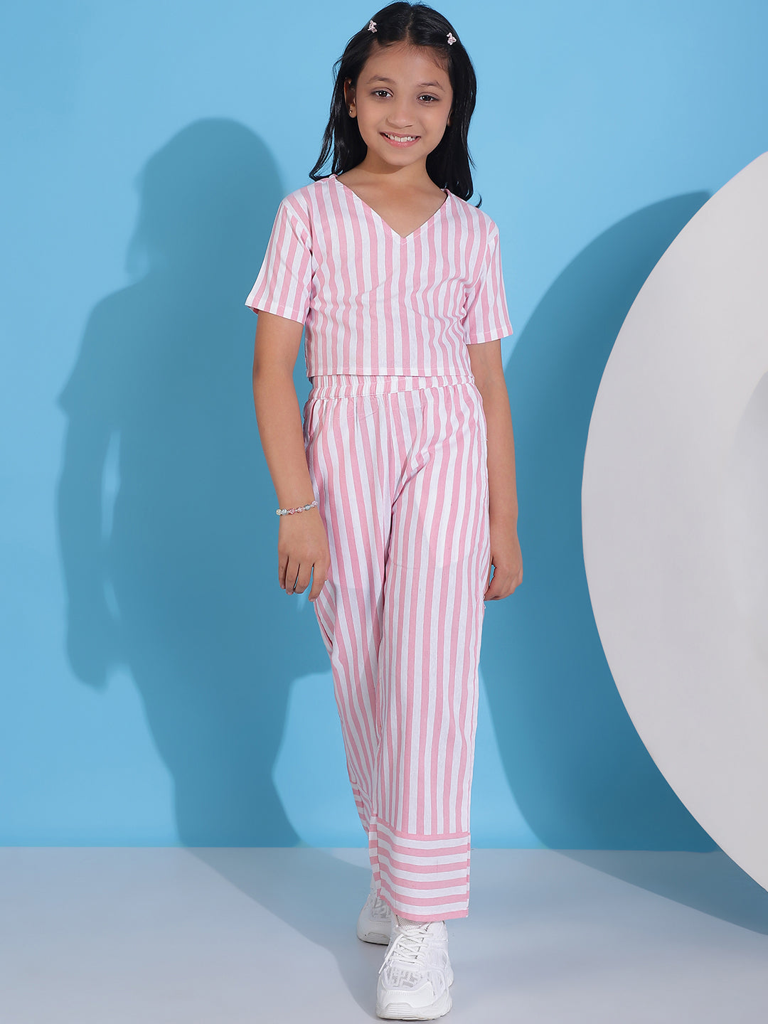 Pink & White