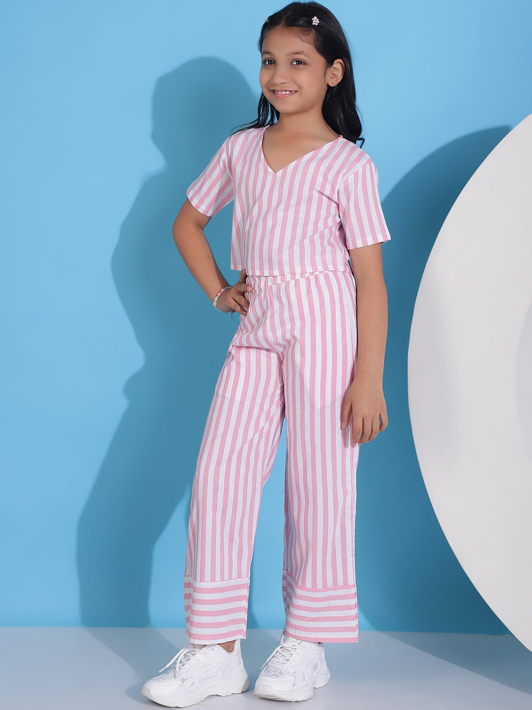 Pink & White