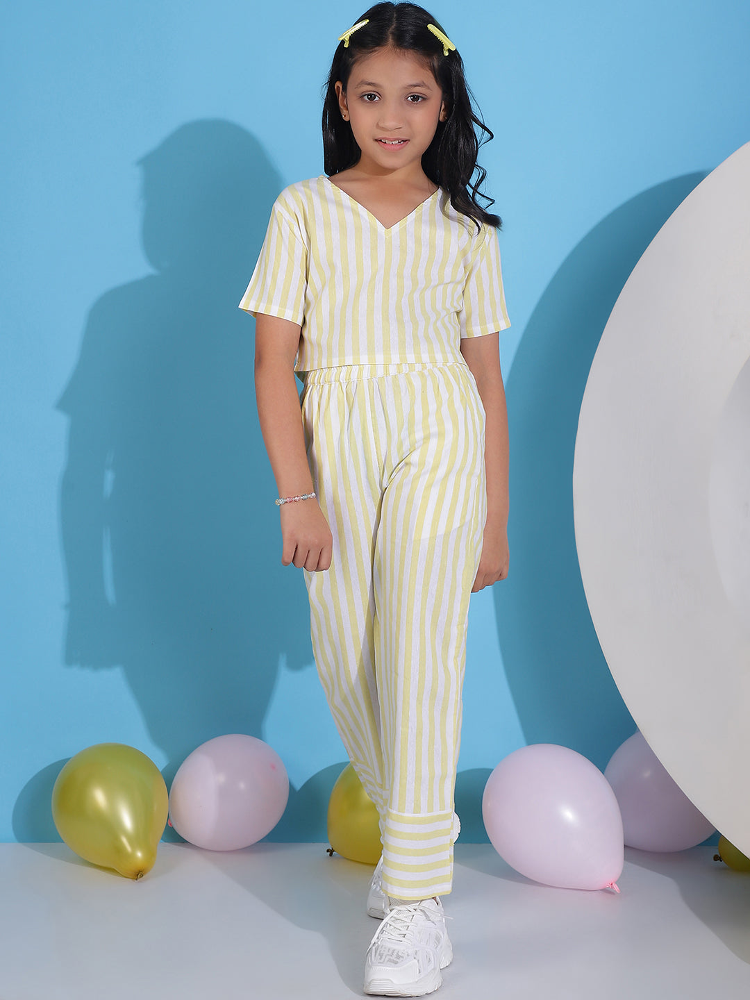 Yellow & White
