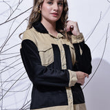 Black & Beige