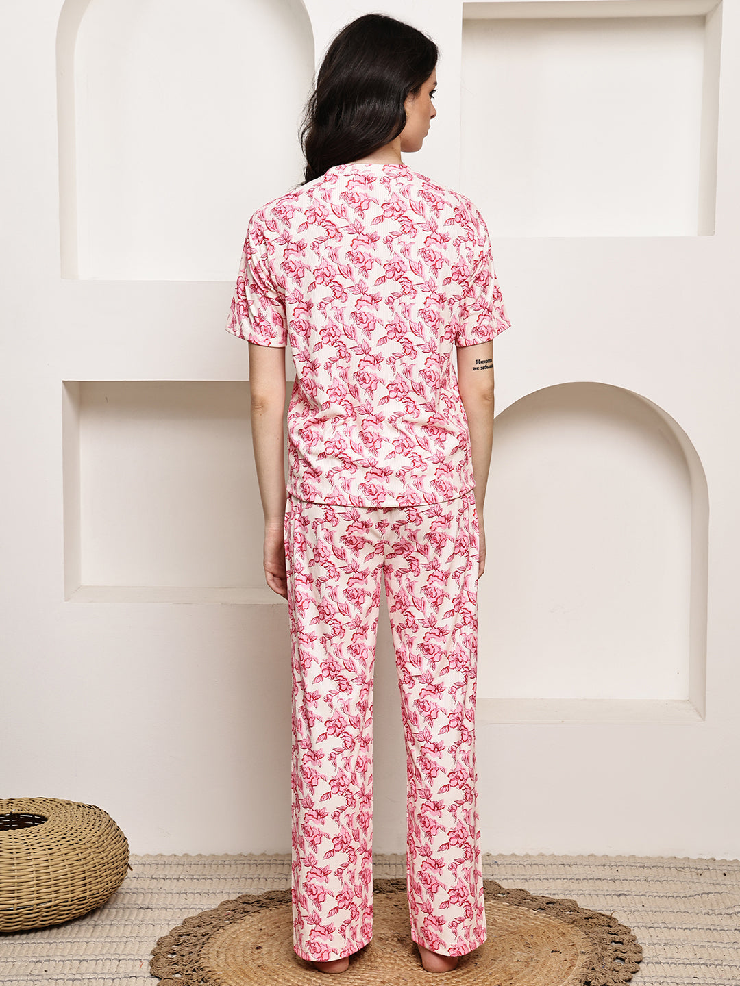 Pink and White