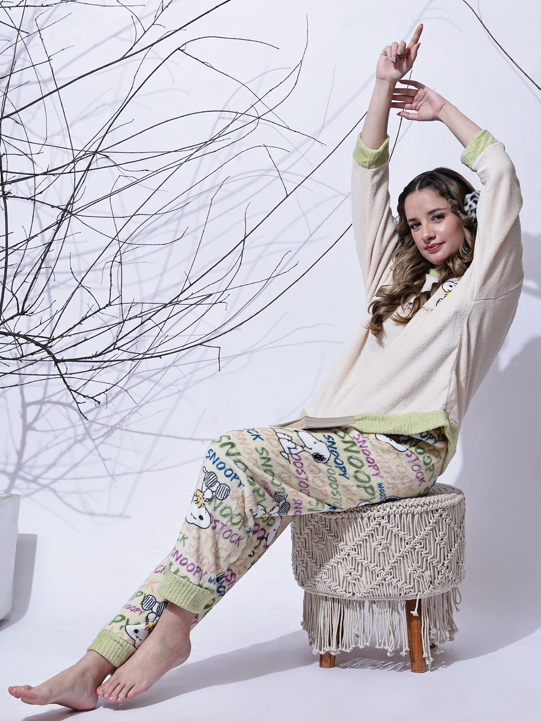 Cream & Green