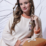 Cream & Orange