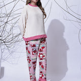 Cream & Pink