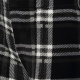 Women Checkered Warm Fleece Nightsuit