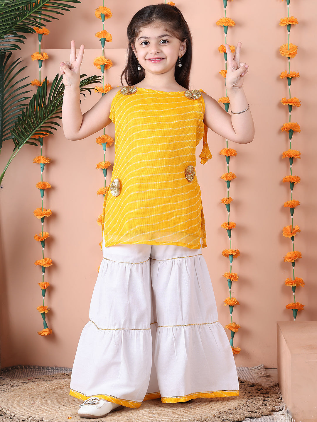 Yellow & White
