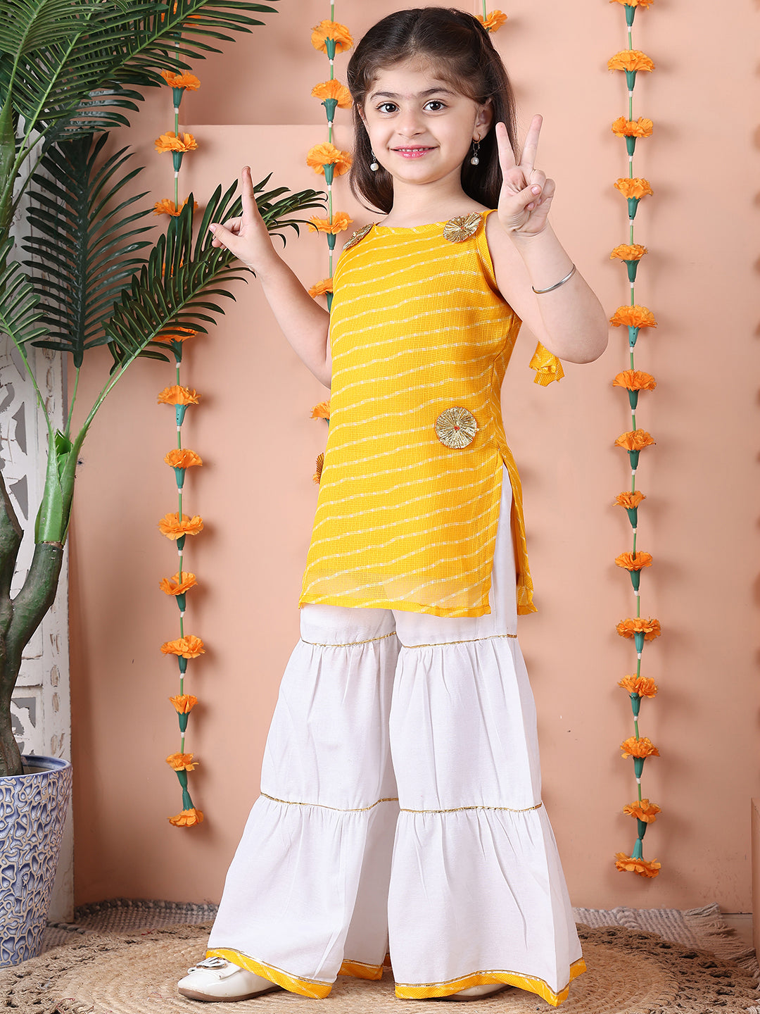 Yellow & White