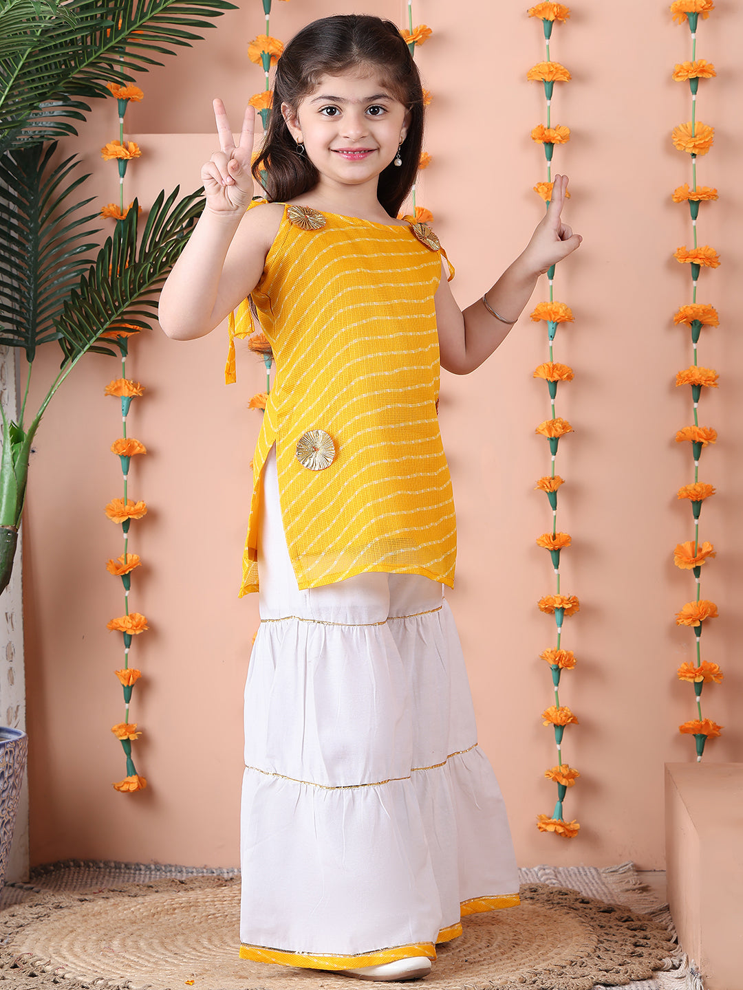 Yellow & White