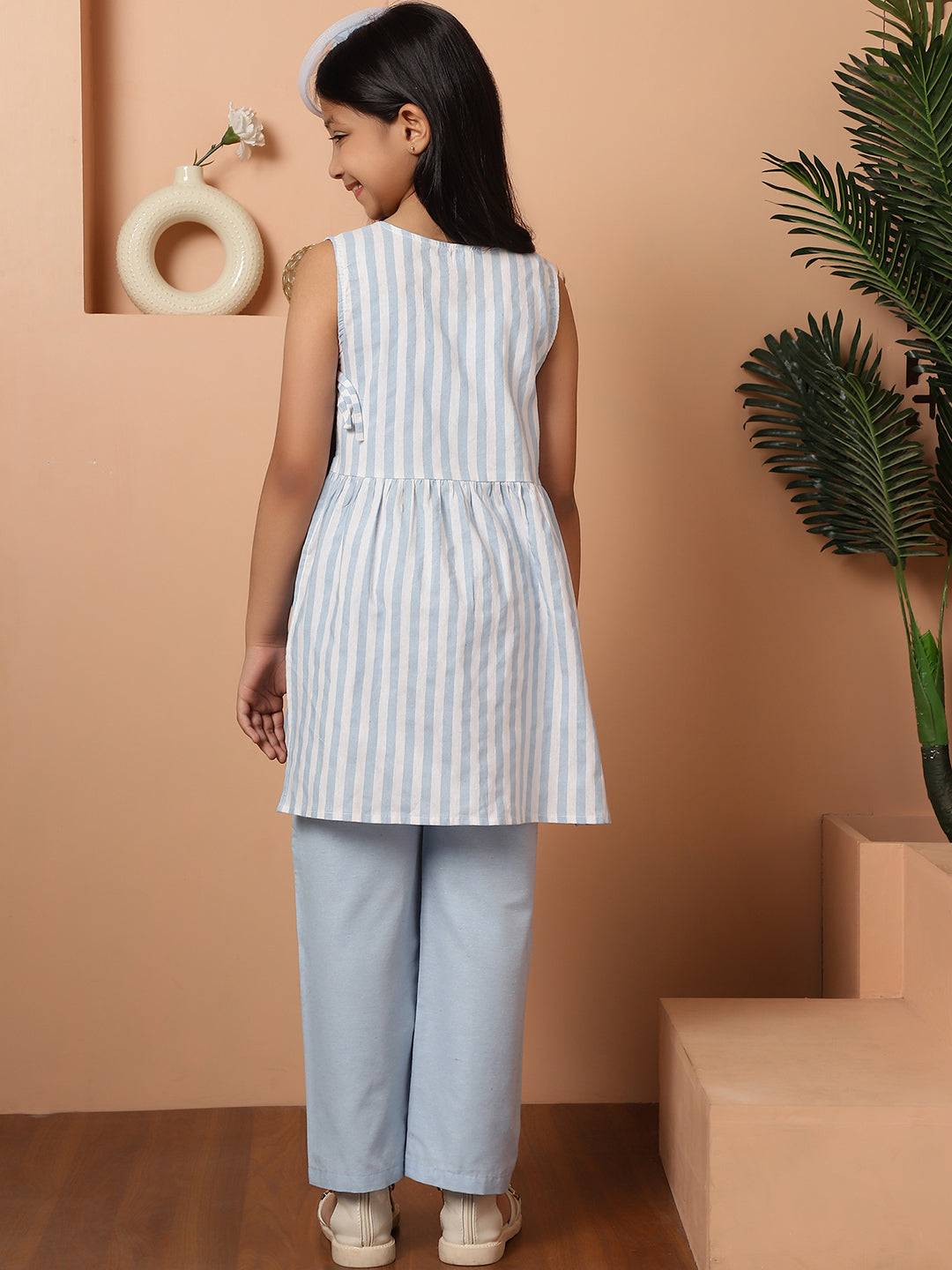 Blue & White