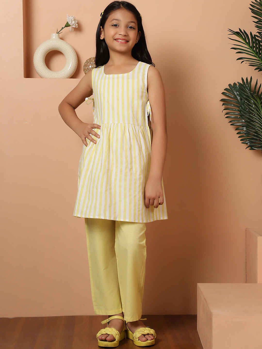 Yellow & White