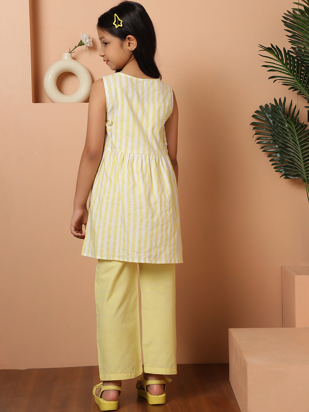Yellow & White