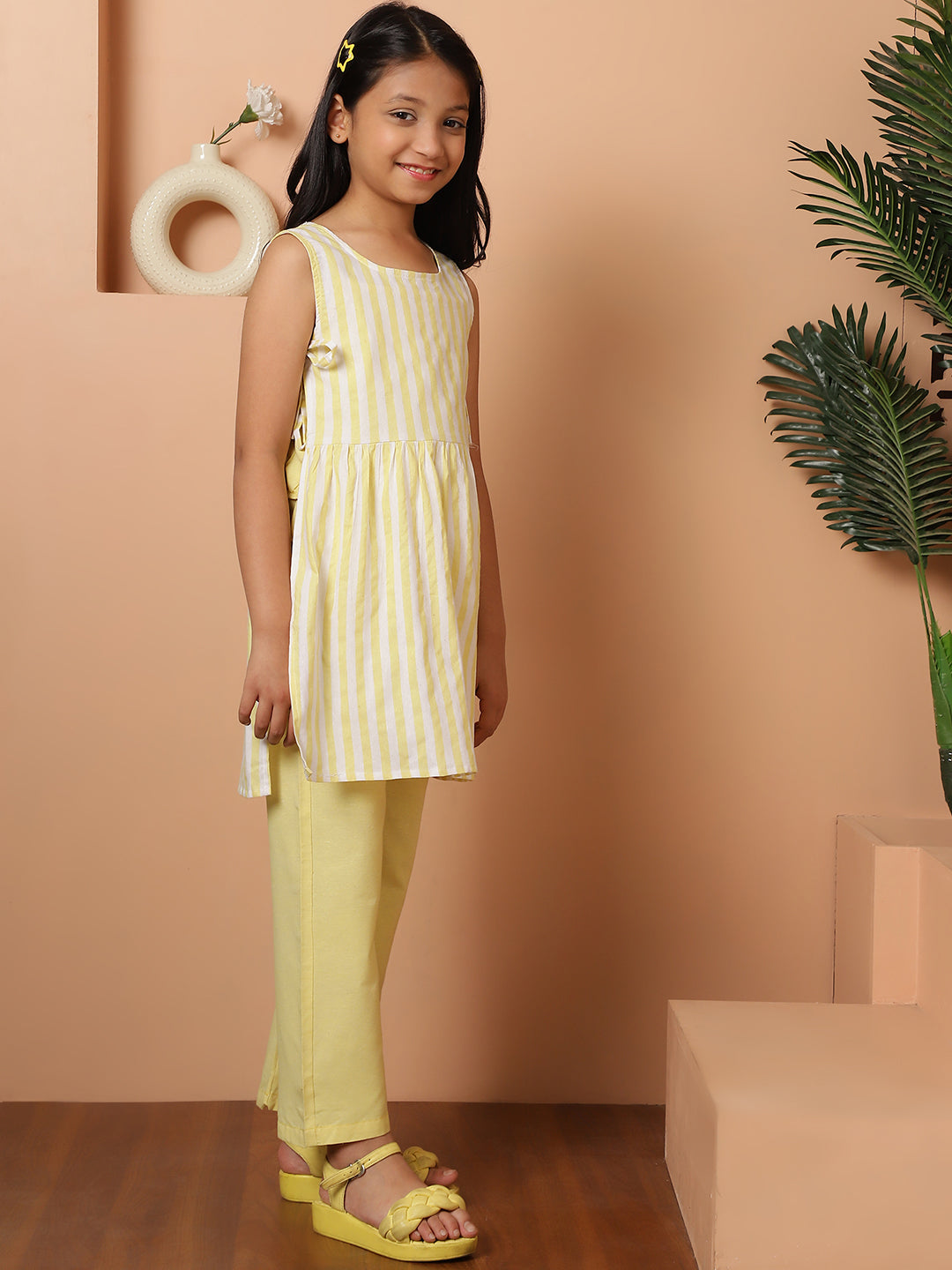 Yellow & White