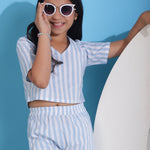 Blue & White
