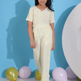 Yellow & White