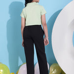 Mint Green & Black