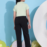 Mint Green & Black