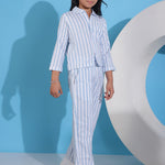 Blue & White
