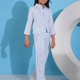 Blue & White