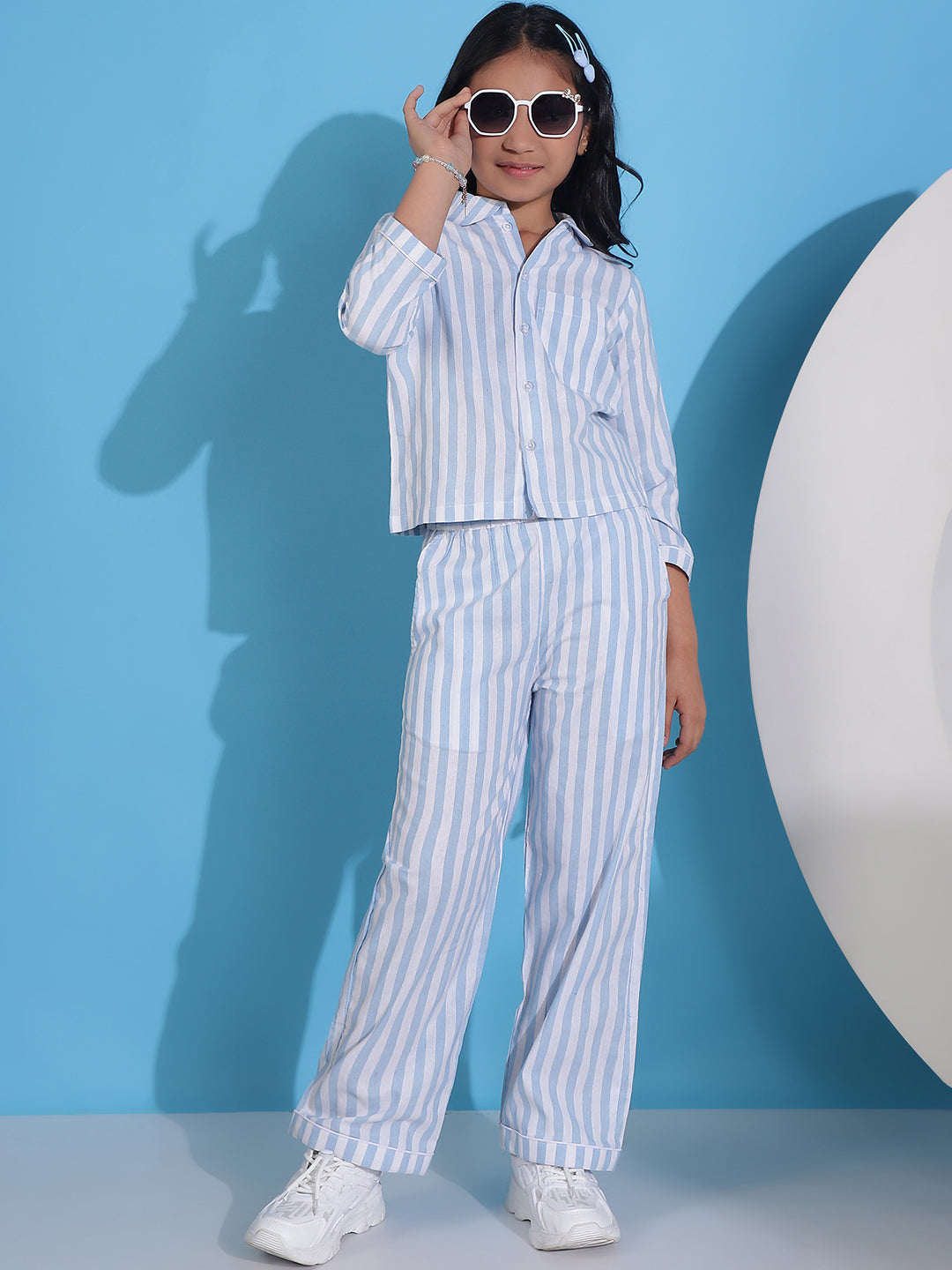 Blue & White
