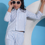 Blue & White