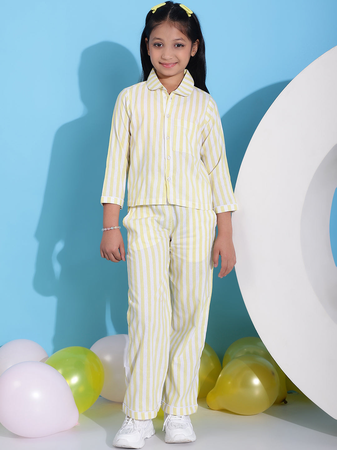 Yellow & White
