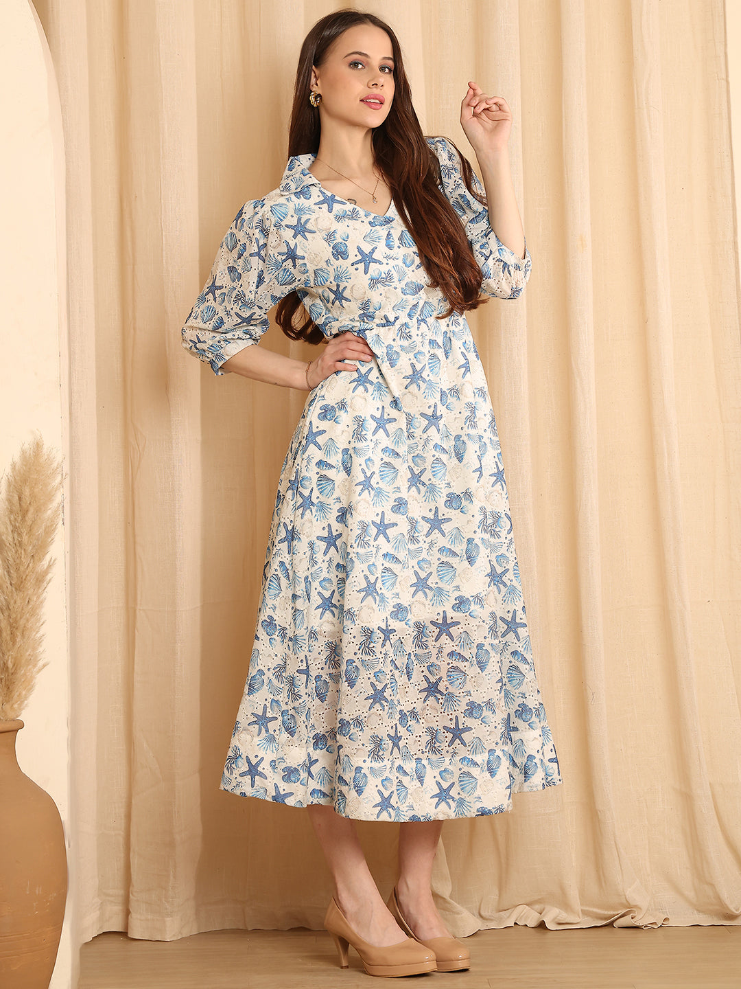 Blue & White