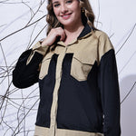 Black & Beige
