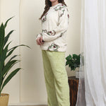 Green & White