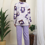 Lavender & White