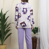 Lavender & White
