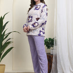 Lavender & White
