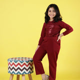NEUDIS Girls Straight Fit Trouser