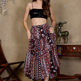 Women'S Printed Maxi Skirt