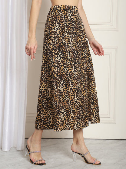 Women'S Printed Maxi Skirt